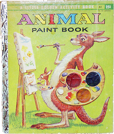 Animal Paint Book