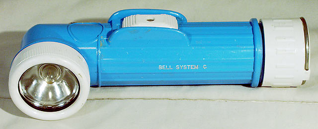 Miscellaneous Antiques G T Price Products Inc Blue Flashlight