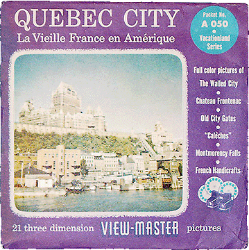 Quebec City, La Vieille France en Amérique Sawyers Packet A050 S4