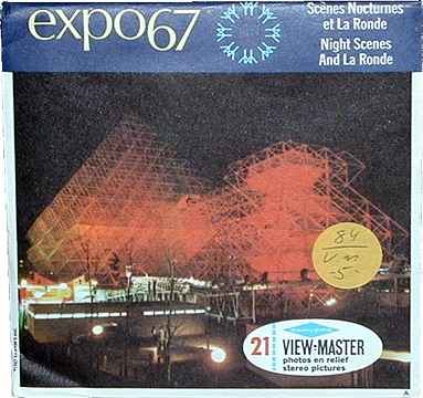 Expo '67: Night Scenes and La Ronde Sawyers Packet A074 S6A