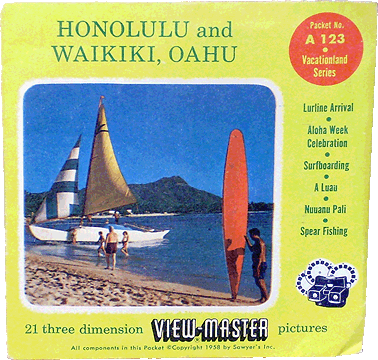 Honolulu and Waikiki, Oahu Sawyers Packet A123 S4