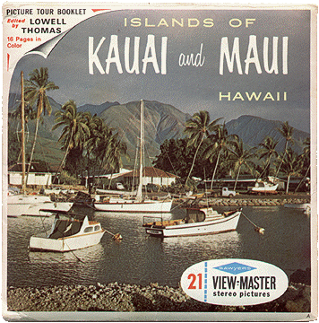 Islands of Kauai and Maui Sawyers Packet A128 S6a