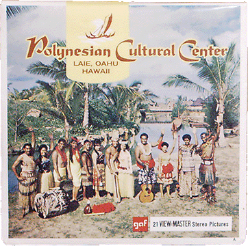 Polynesian Cultural Center, Laie, Oahu gaf Packet A129 G1A