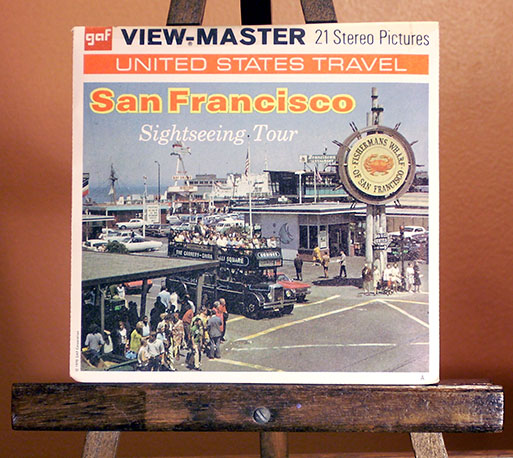 San Franciso Sightseeing Tour gaf Packet A167 G3A