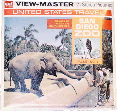 San Diego Zoo Packet No. 1 gaf Packet A173 G3A