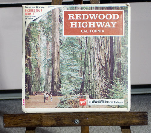 Redwood Highway, California gaf Packet A182 g1B