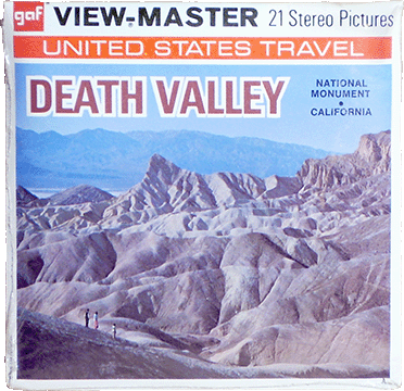Death Valley National Monument, California gaf Packet A203 G3A