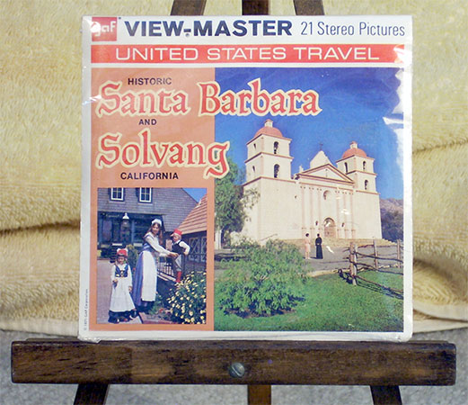 Historic Santa Barbara and Solvang California gaf Packet A206 G5A