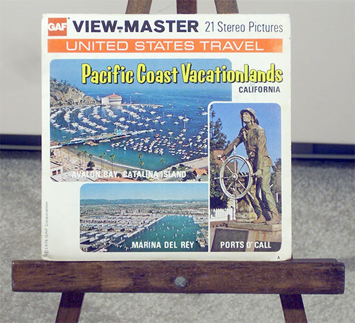 Pacific Coast Vacationlands, California GAF Packet A210 G4A
