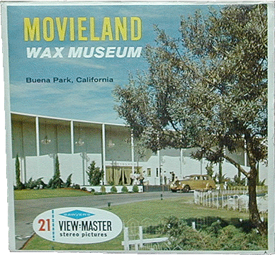 Movieland Wax Museum, Buena Park, California Sawyers Packet A234 S6a