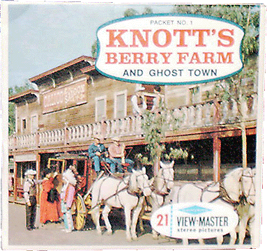 Knott's Berry Farm and Ghost Town Packet No. 1 Sawyers Packet A235 S6a