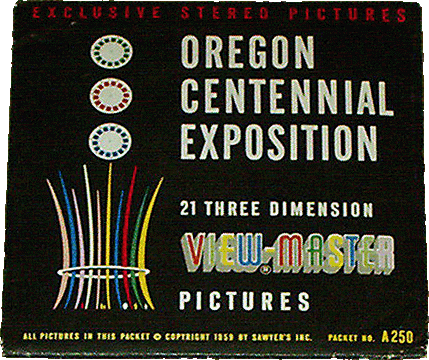 Oregon Centennial Exposition Sawyers Packet A250 S5