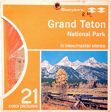 Grand Teton National Park Sawyers Packet A307 SX