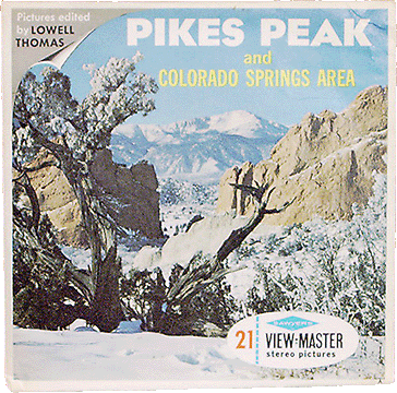 Pike's Peak and Colorado Springs Area Sawyers Packet A321 S6A