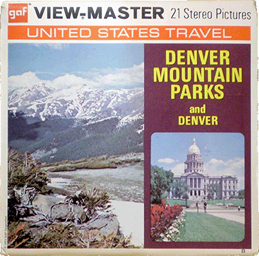 Denver Mountain Parks and Denver gaf Packet A324 G3B