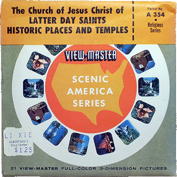 The Church of Jesus Christ of Latter Day Saints; Historic Places and Temples Sawyers Packet A354 SU