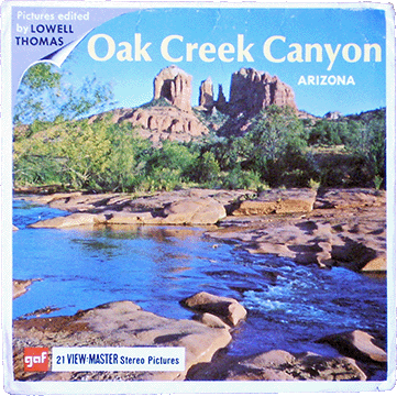 Oak Creek Canyon, Arizona gaf Packet A364 G1A