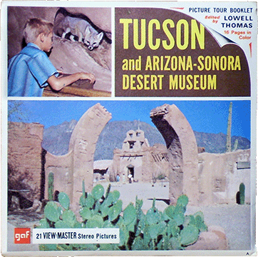 Tucson and Arizona-Sonora Desert Museum gaf Packet A367 G1A