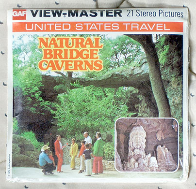 Natural Bridge Caverns GAF Packet A427 G4