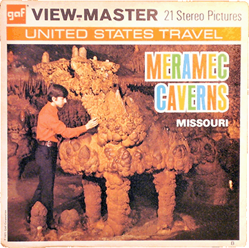 Meramec Caverns, Missouri gaf Packet A451 G3B