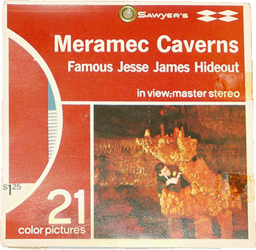 Meramec Caverns, Famous Jesse James Hideout Sawyers Packet A451 SX