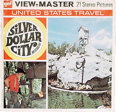Silver Dollar City, Missouri gaf Packet A457 G3A