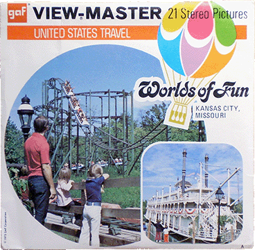 Worlds of Fun, Kansas City, Missouri gaf Packet A461 G3A