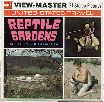 Reptile Gardens, Rapid City gaf Packet A488 G3b