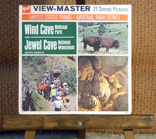 Wind Cave National Park and Jewel Cave National Monument, South Dakota gaf Packet A492 g3B