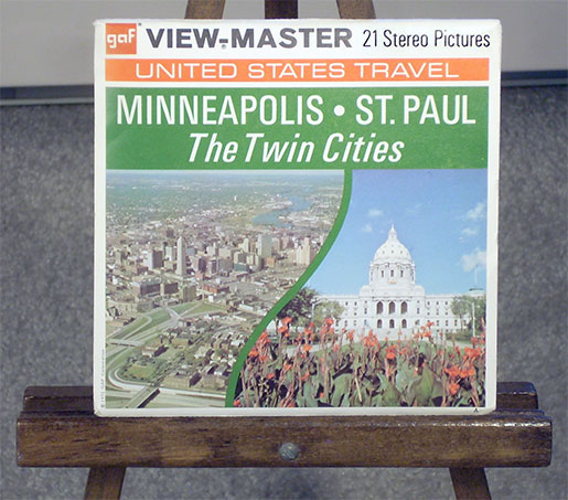 Minneapolis St. Paul, The Twin Cities gaf Packet A512 G3A
