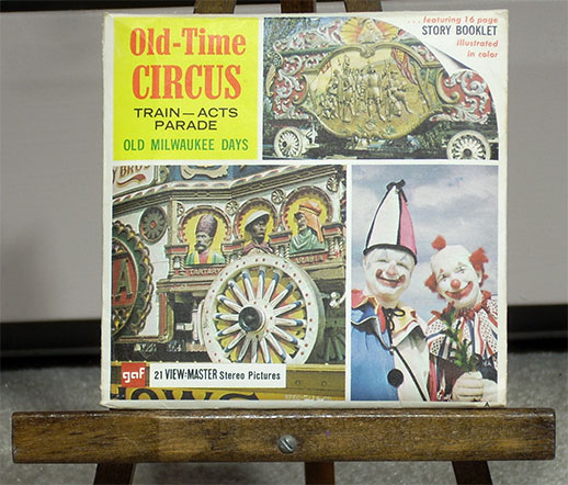 Old-Time Circus, Train - Acts - Parade, Old Milwaukee Days gaf Packet A530 g1A