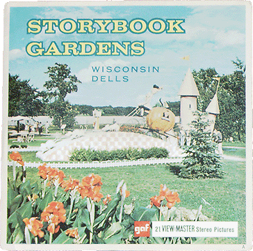 Story Book Gardens, Wisconsin Dells gaf Packet A534 G1A