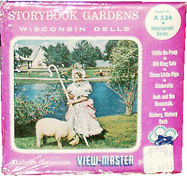 Storybook Gardens, Wisconsin Dells Sawyers Packet A534 S4