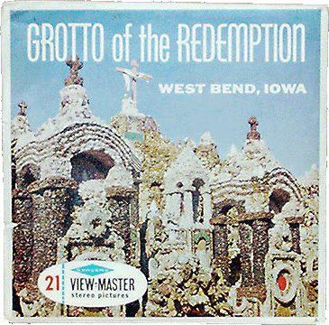 Grotto of the Redemption, West Bend, Iowa Sawyers Packet A541 S6a