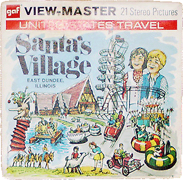 Santa's Village, East Dundee, Illinois gaf Packet A553 G3a
