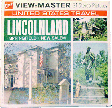Lincolnland, Springfield - New Salem gaf Packet A557 G3a