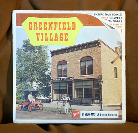Greenfield Village gaf Packet A584 G1