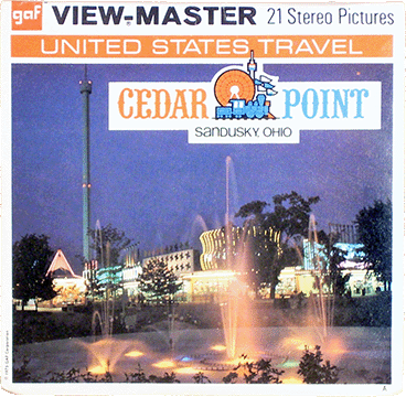 Cedar Point, Sandusky, Ohio gaf Packet A598 G3A
