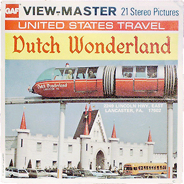 Dutch Wonderland, Lancaster, PA GAF Packet A634 G4C