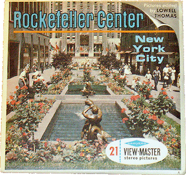 Rockefeller Center, New York City Sawyers Packet A652 S6a