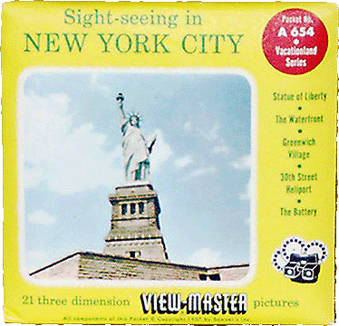 Sight-seeing in New York City Sawyers Packet A654 S4