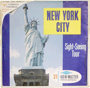 New York City Sight-Seeing Tour Sawyers Packet A654 S6
