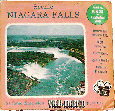 Scenic Niagara Falls Sawyers Packet A655 S4