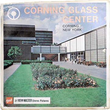Corning Glass Center, Corning New York gaf Packet A666 G1A