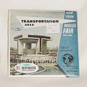 New York World's Fair 1964: Transportation Area Sawyers Packet A676 S6