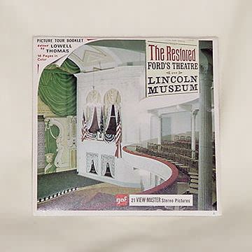 The Restored Ford's Theater and Lincoln Museum gaf Packet A798 G1