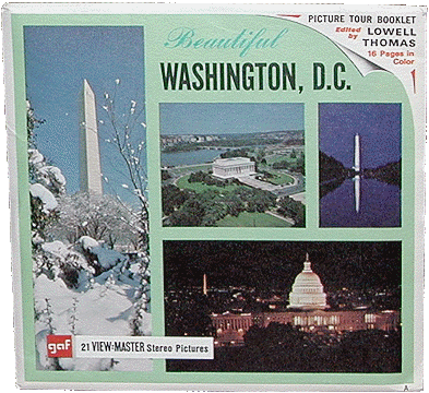 Beautiful Washington, D.C. gaf Packet A800 G1a