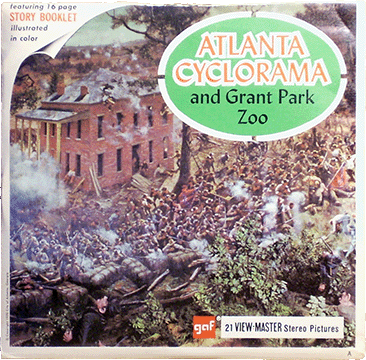 Atlanta Cyclorama and Grant Park Zoo gaf Packet A921 G2A