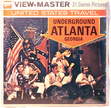 Underground Atlanta Georgia gaf Packet A922 G3B