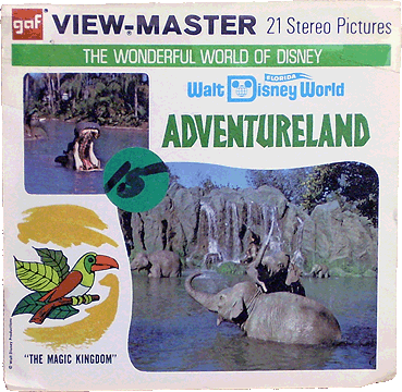 Disney World: Adventureland gaf Packet A949 G3A